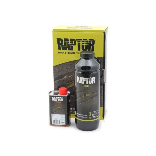 Защитное покрытие черн.Raptor (комплект) U-pol ( 0,75л+0,25л)