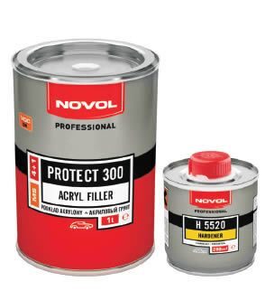 Novol  Акриловый грунт PROTECT 300 4+1 MS 1л белый