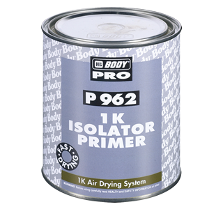 Грунт BODY 962 1К Isolator эпоксидный,быстросохнущий (жёлто-зелёный) спрей